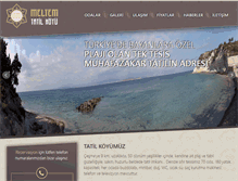 Tablet Screenshot of meltemtatilkoyu.com